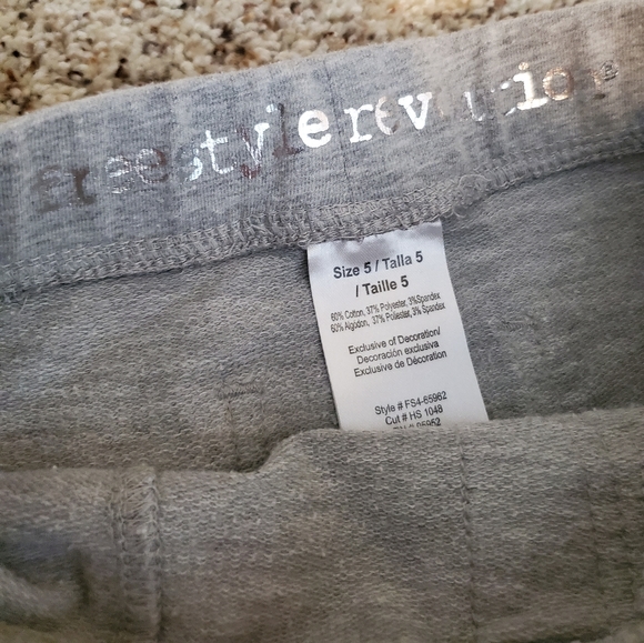 💜 Bundle: Little girl capris size 4/5 - Picture 5 of 6